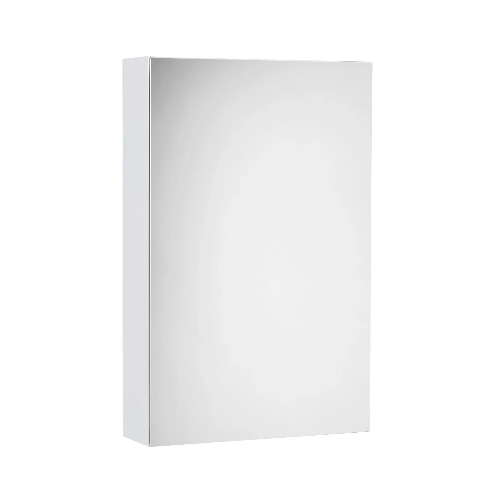 Al Ariella Spegelskå X45 Vit Högblank Vit, Bredd: 450 mm, Enkel Lucka
