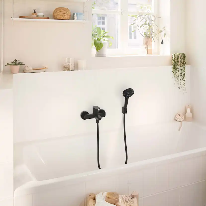 Dusch- och Badkarsblandare Hansgrohe Rebris S 1-grepps 150 cc