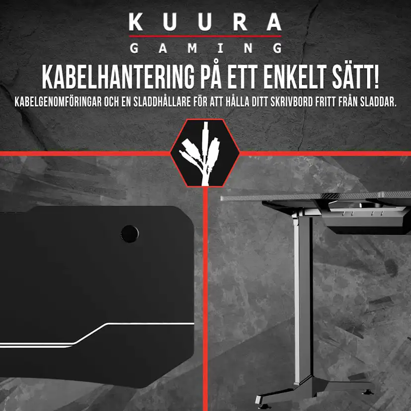 Gamingbord Kuura RGB