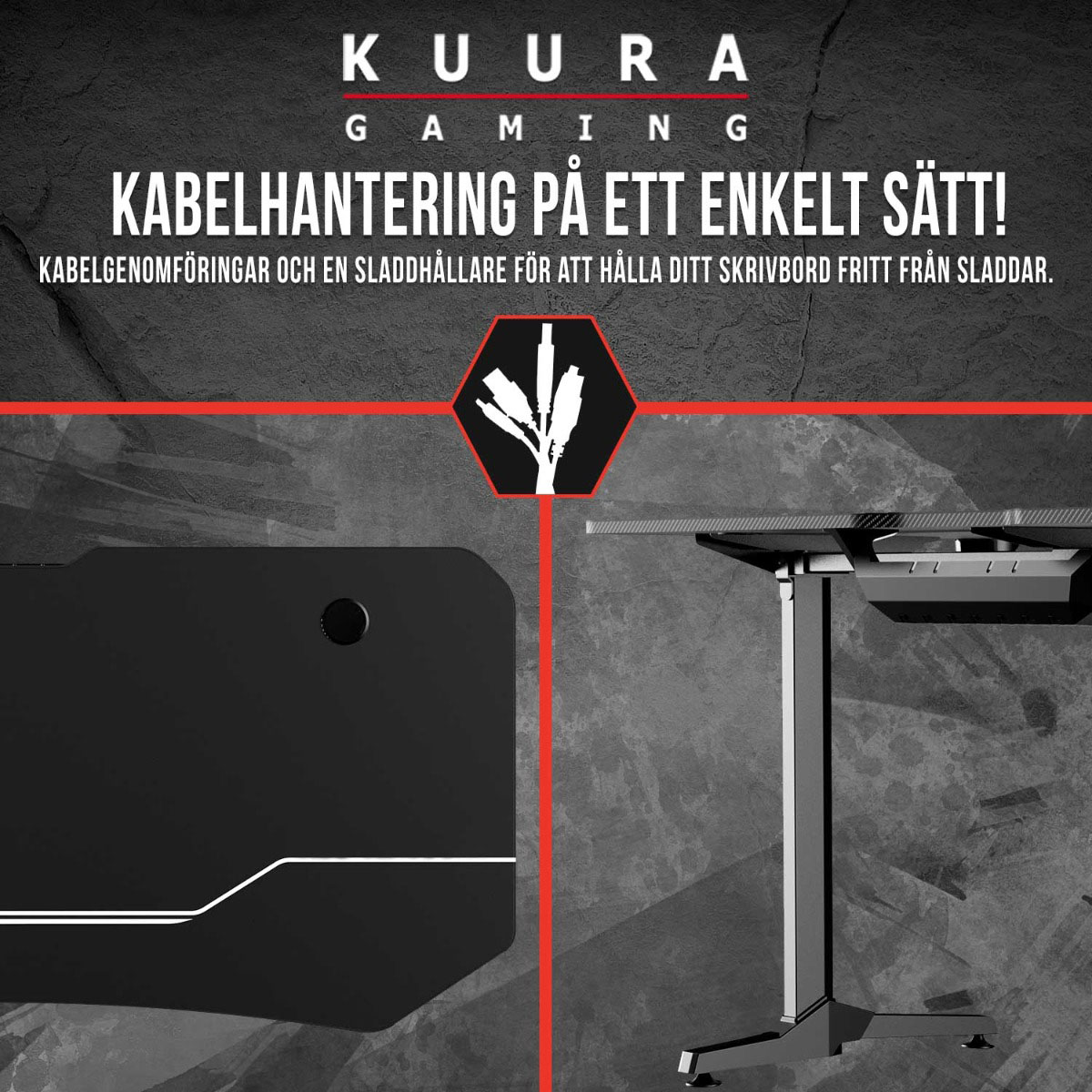 Gamingbord Kuura RGB