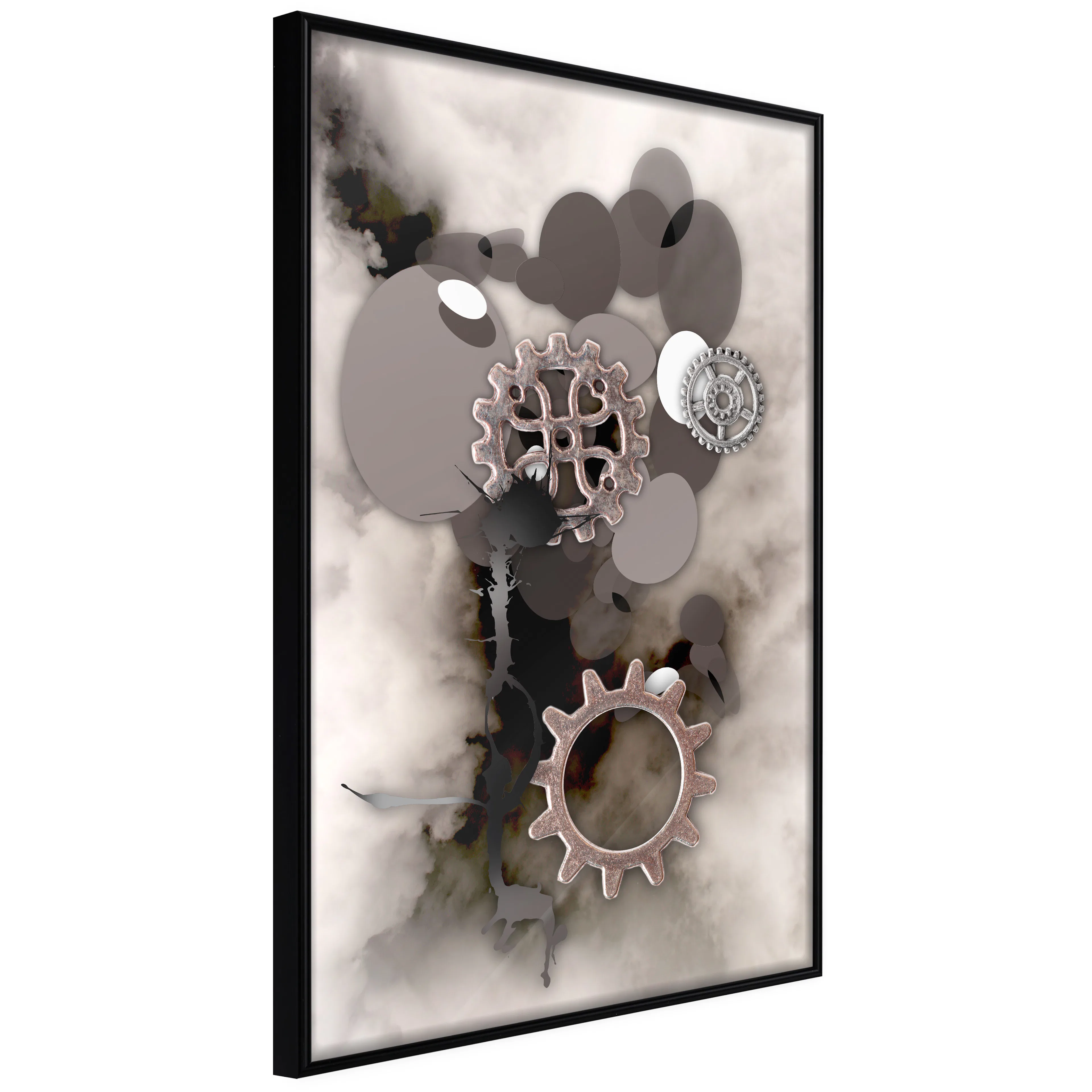 Affisch - Seahorse [Poster] 40x60 Svart ram, 40x60 cm