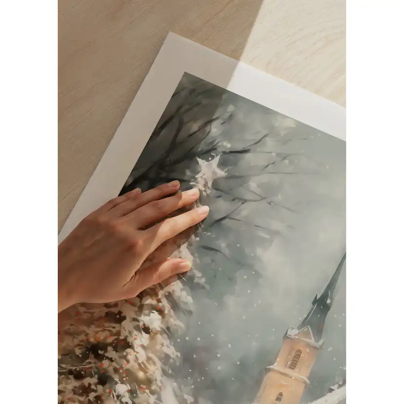 Poster Gallerix Winter Village No3