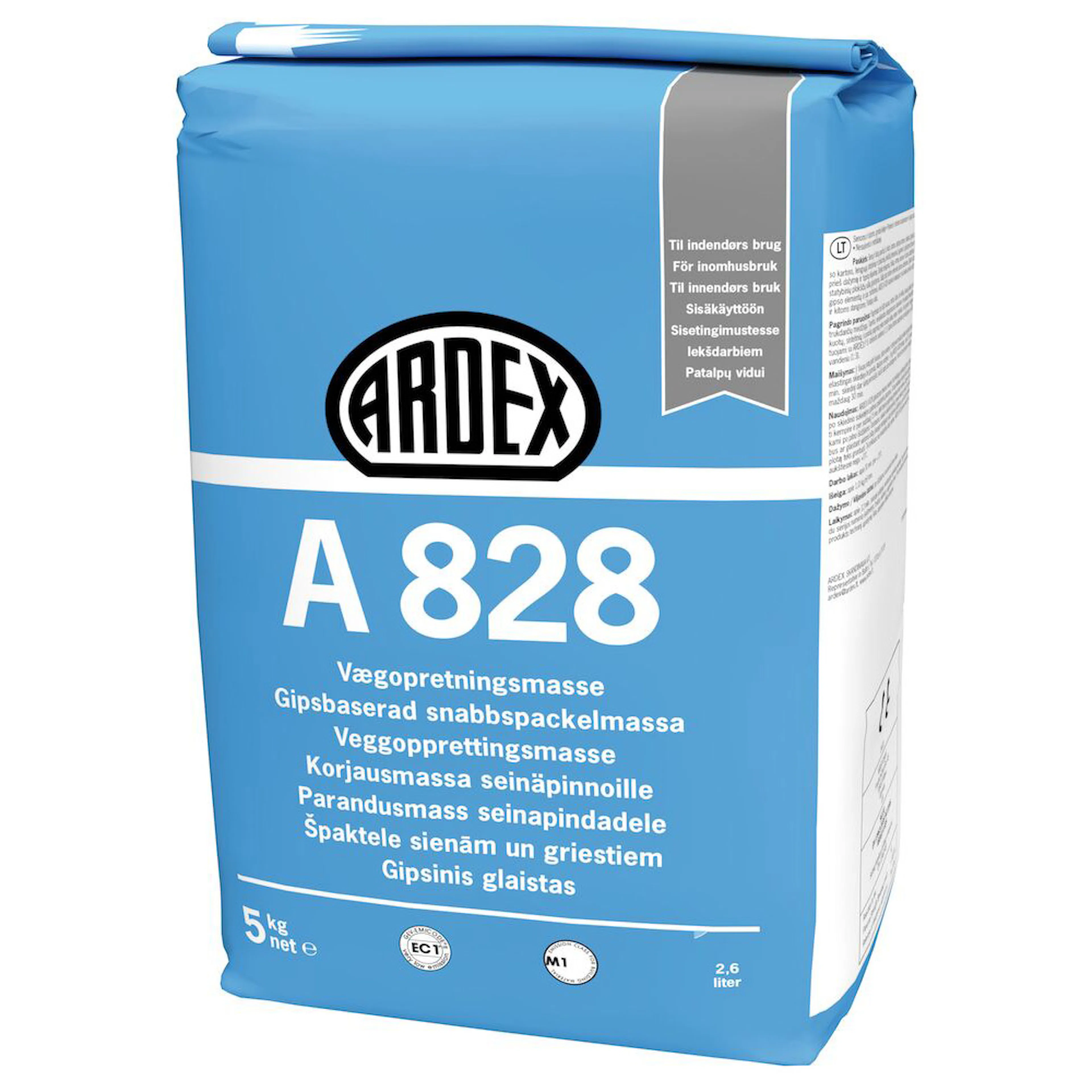 VÄGGSPACKEL ARDEX A828 5KG 5 kg