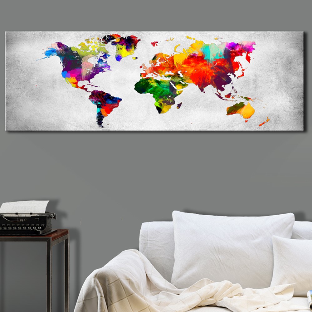 Tavla Arkiio World Map Coloured Revolution