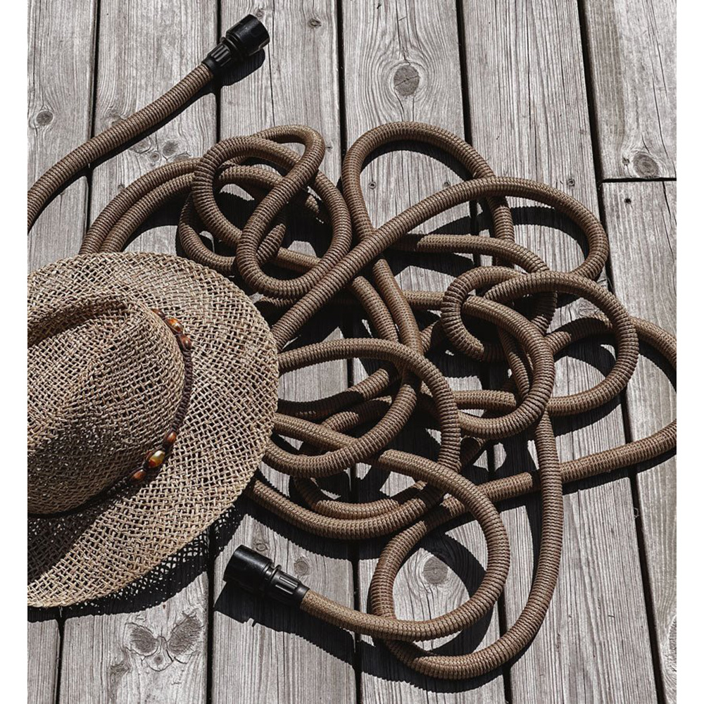 Trädgårdsslang By Benson Deluxe Mörk Sand 25 m