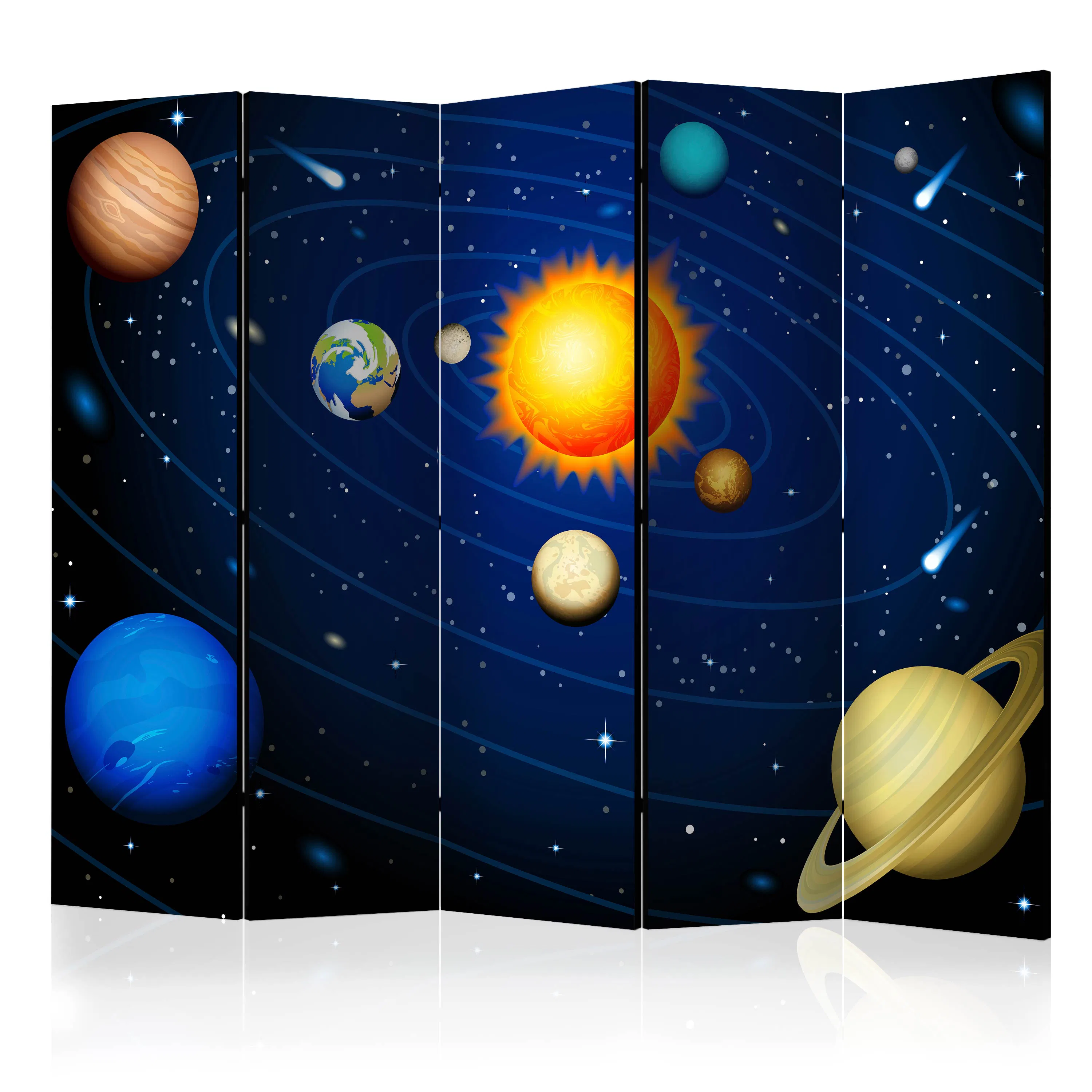 Rumsavdelare Arkiio Solar System II 225x172 cm