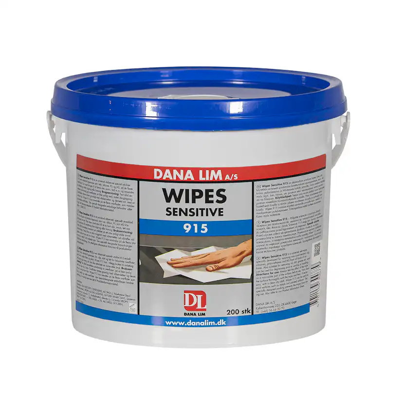 Rengöringsservetter Danalim Dana Wipes Sensitive 915 200 st/frp