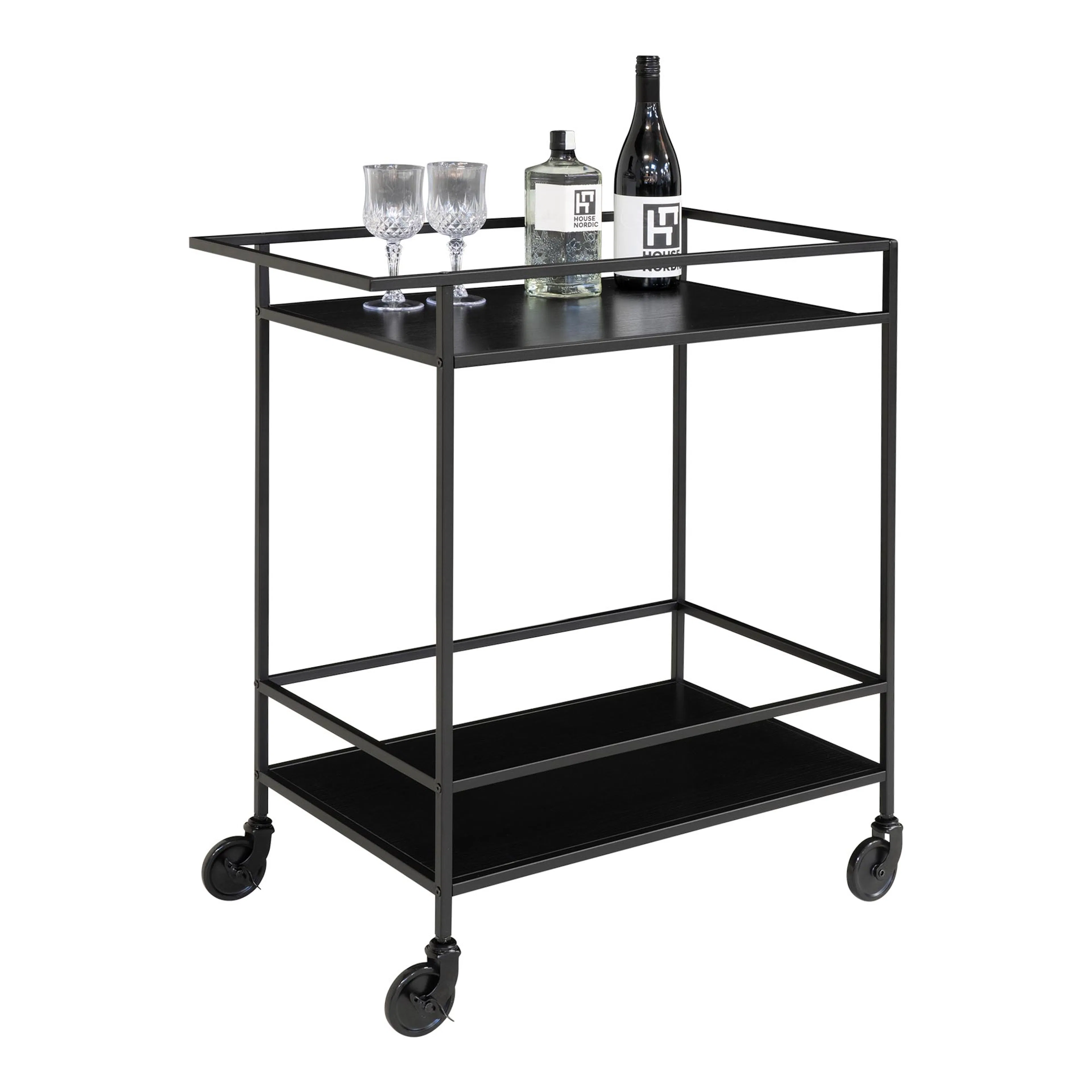 Drinkvagn House Nordic Vita Utomhus