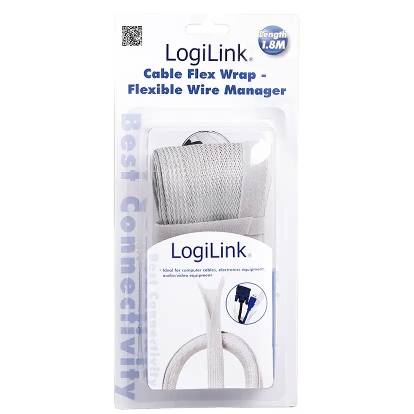Kabelgömma LogiLink FlexWrap 1,8 m