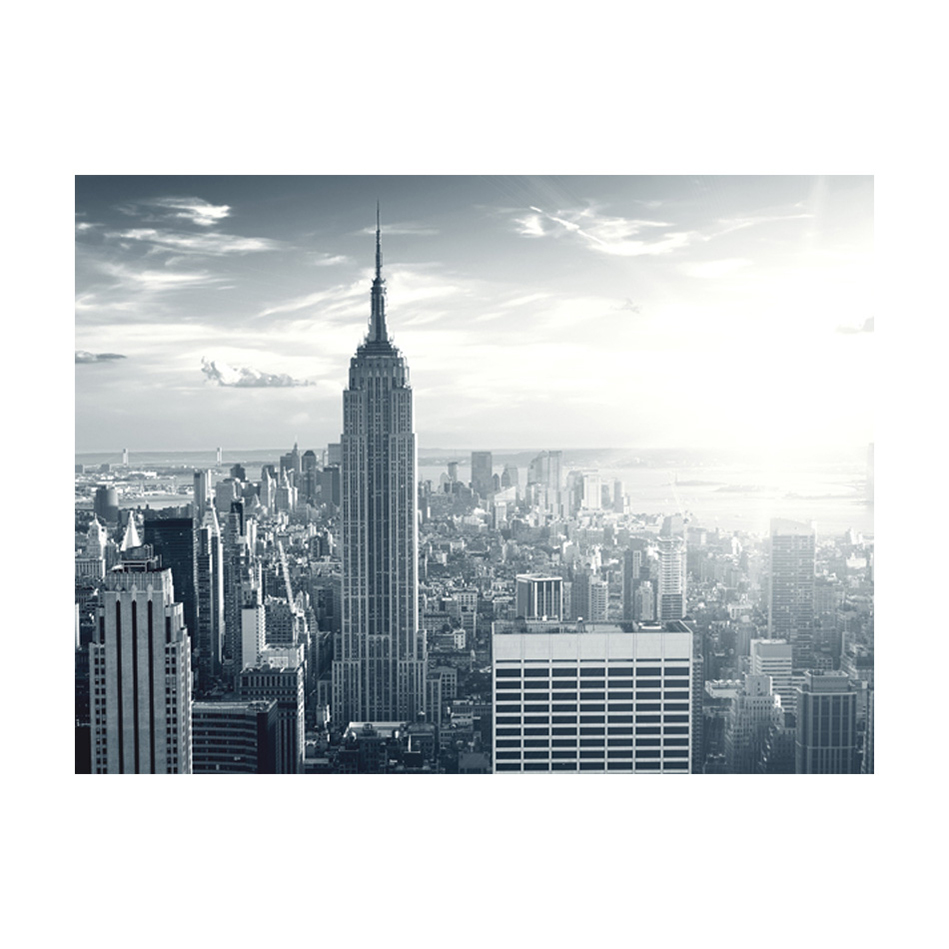 Fantastisk vy till New York Manhattan soluppgången 300x231 Storlek: 300x231 cm
