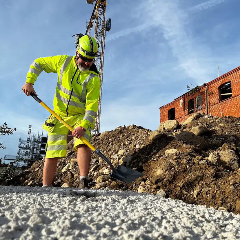 Skyffel Hörby Bruk Stål Lång