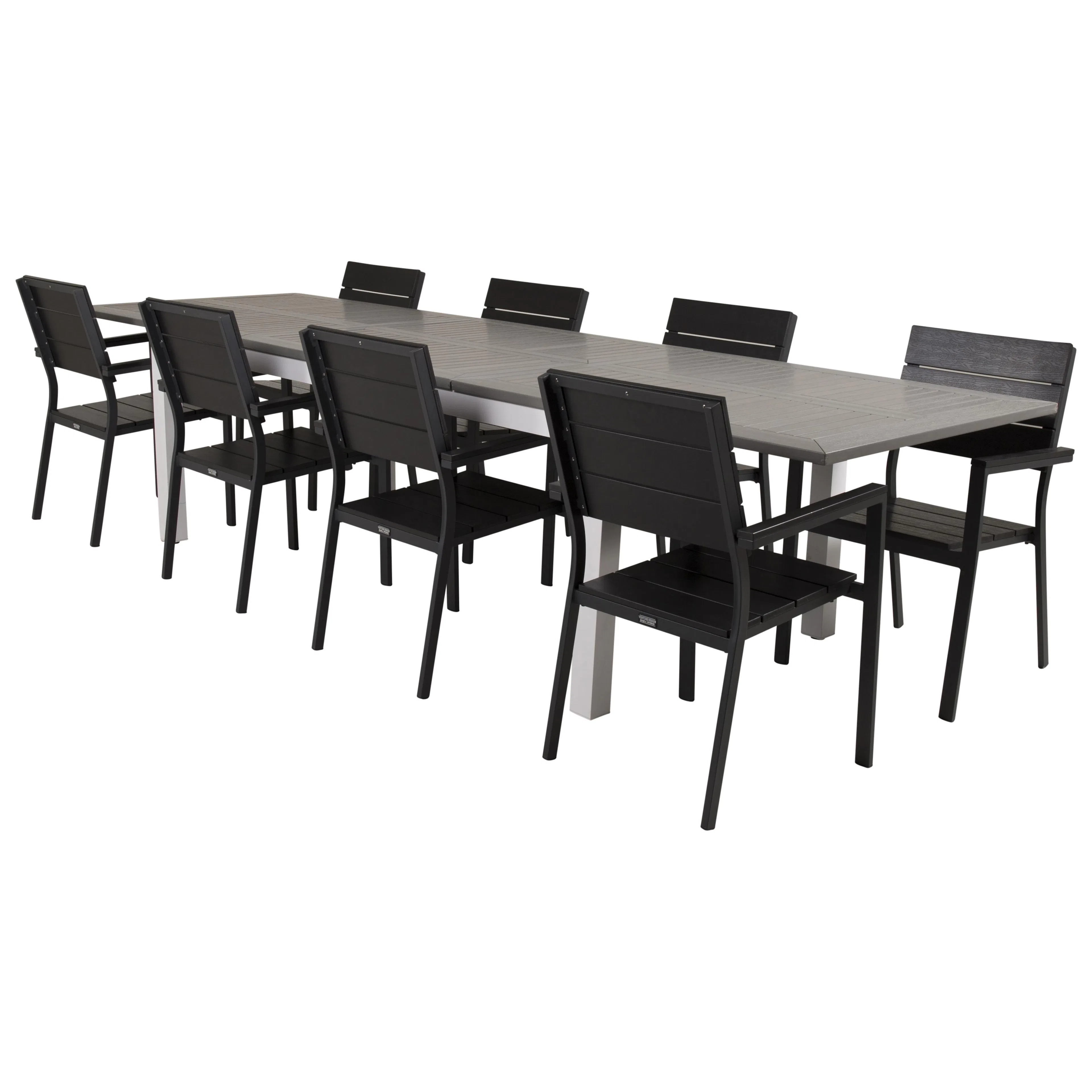 Matgrupp Venture Home Aleyna 224/324 med 8 Lova Stolar