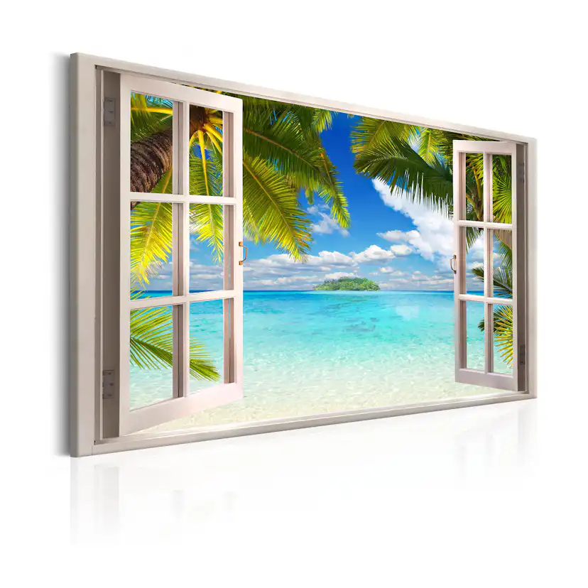 Tavla Arkiio Window Sea View