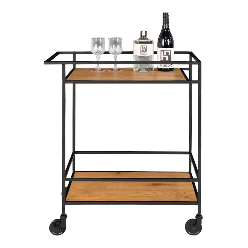Drinkvagn House Nordic Vita Utomhus