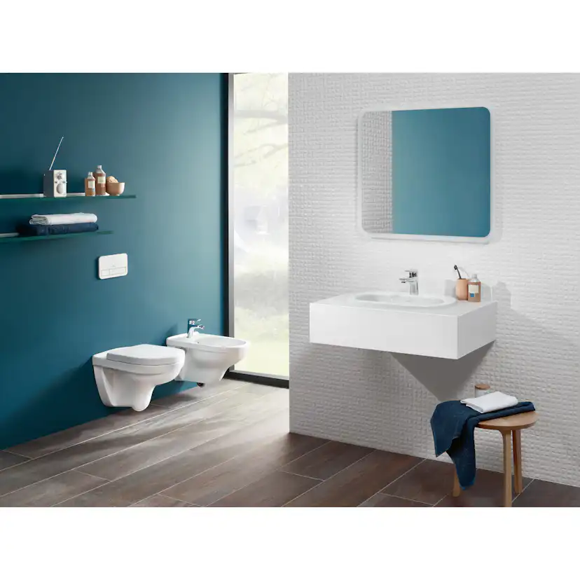 Vägghängd Toalettstol Villeroy & Boch O.novo Kantig