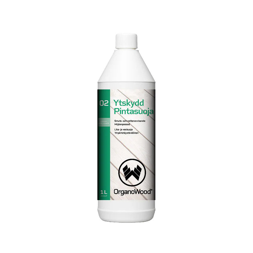 Organowood Träskydd Ofärgad 1 L Volym 1L