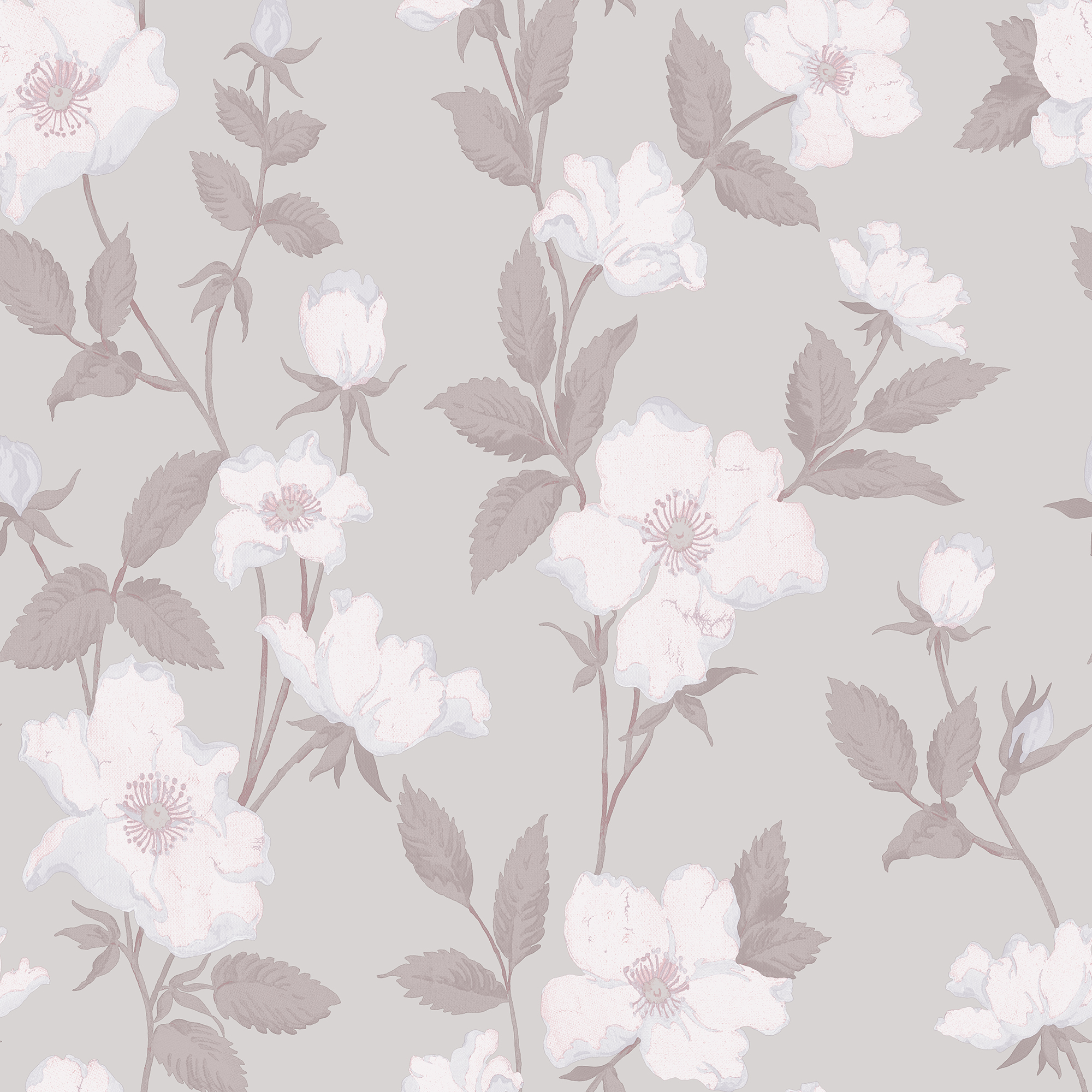 Tapet Laura Ashley Fleurir Sugared Violet
