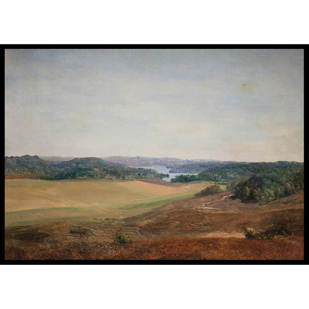 Poster Gallerix Landscape Near Silkeborg Jutland By Dankvart Dreyer