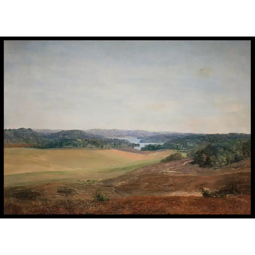 Poster Gallerix Landscape Near Silkeborg Jutland By Dankvart Dreyer