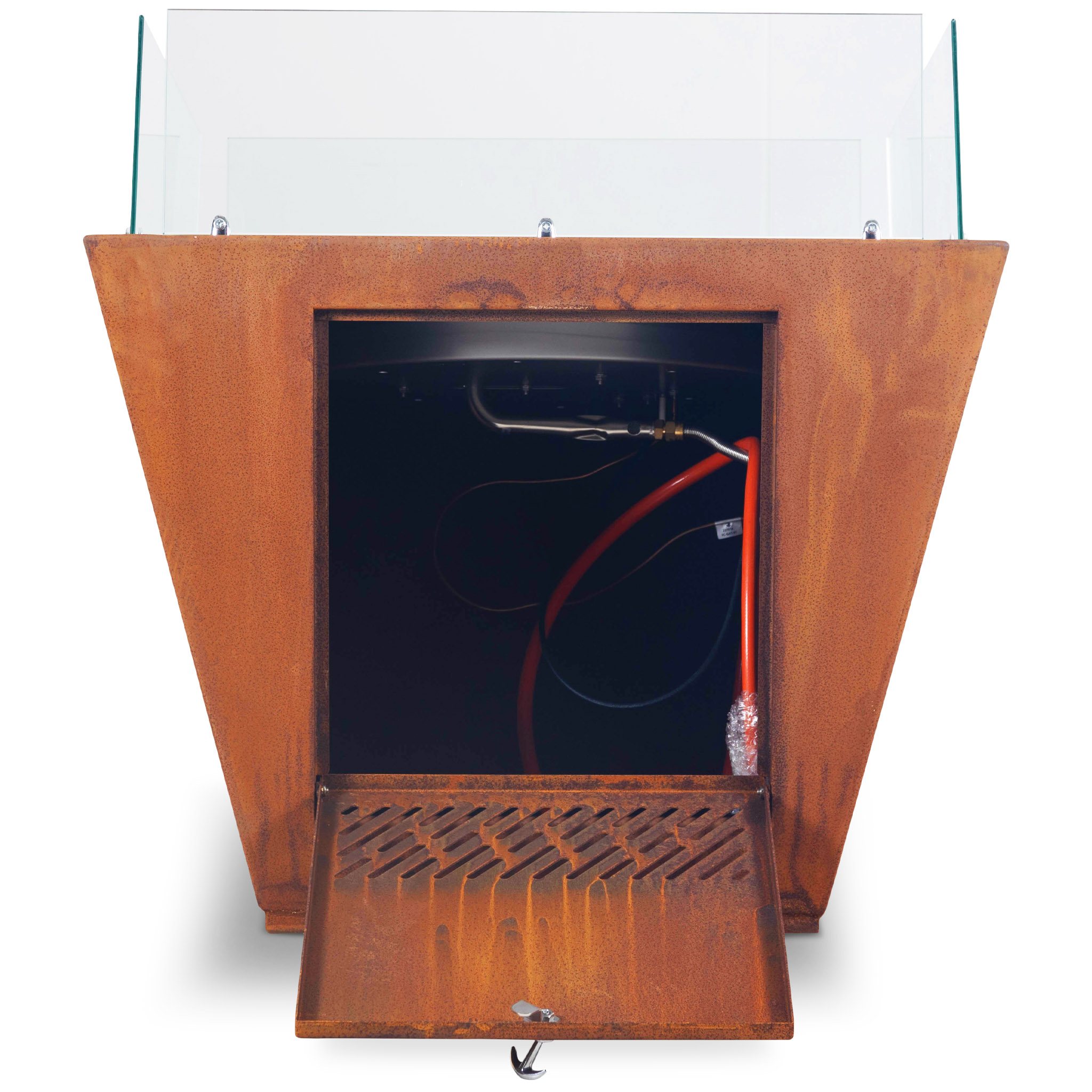 Eldstad Lyfco Cortenstål Gasoldriven Husum