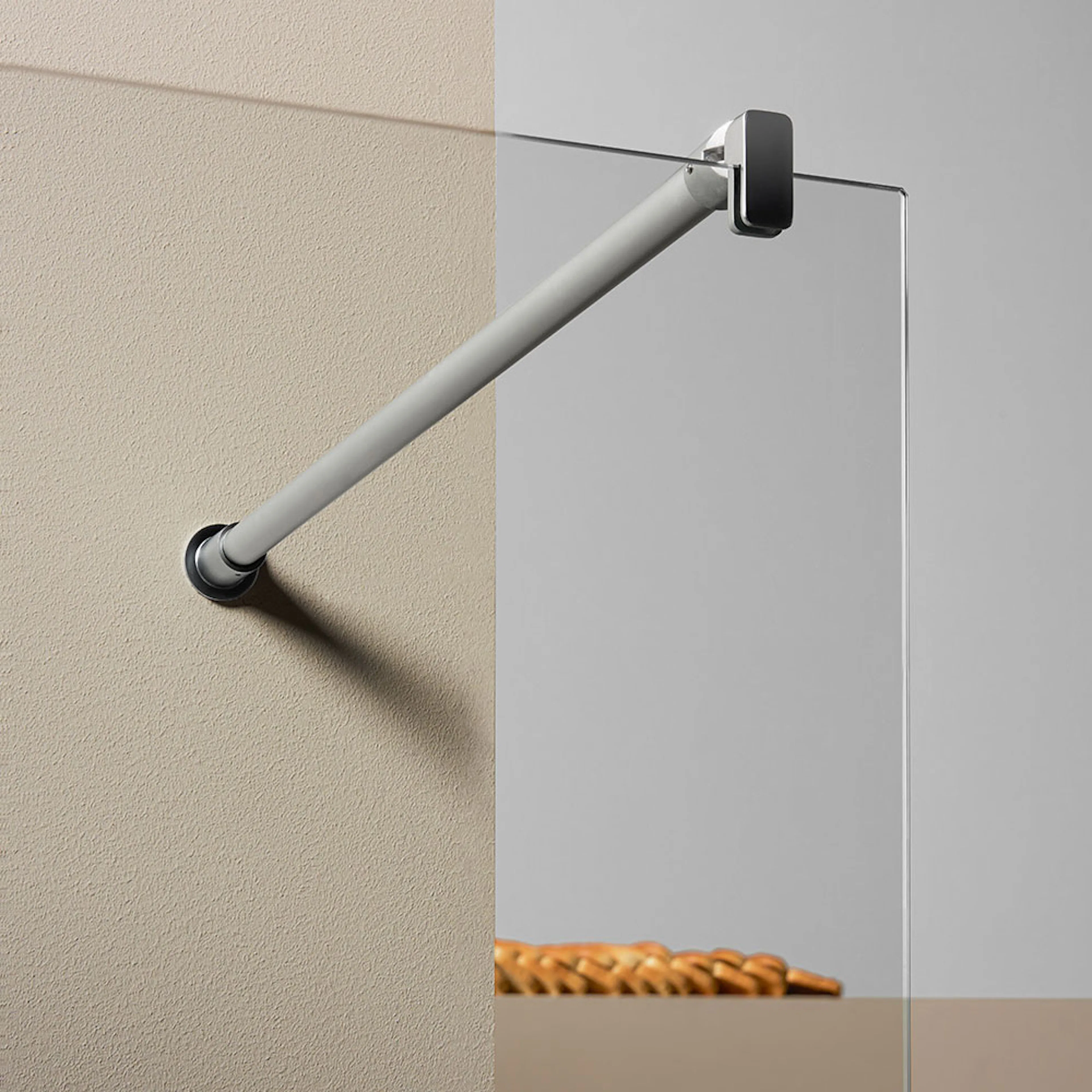 Fixeringssats Hafa Igloo Pro Dusch Naturlig Aluminium