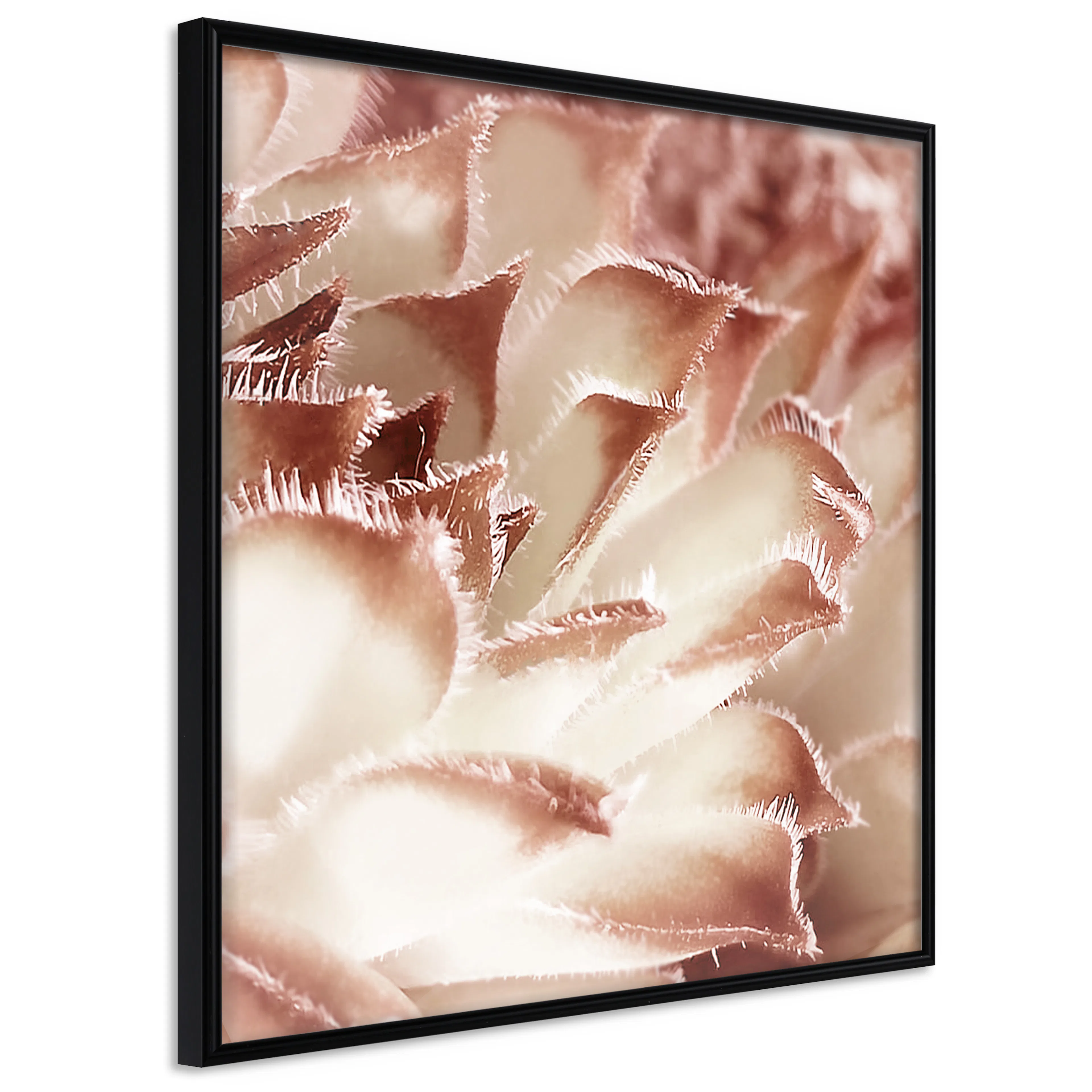 Affisch - Delicate Touch [Poster] 20x20 Svart ram, 20x20 cm