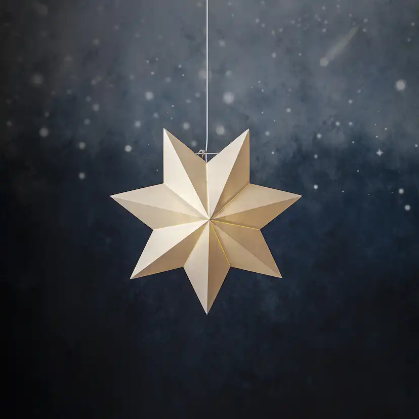 Pappersstjärna Star Trading Polar 55 cm Adventsstjärna till Fönster