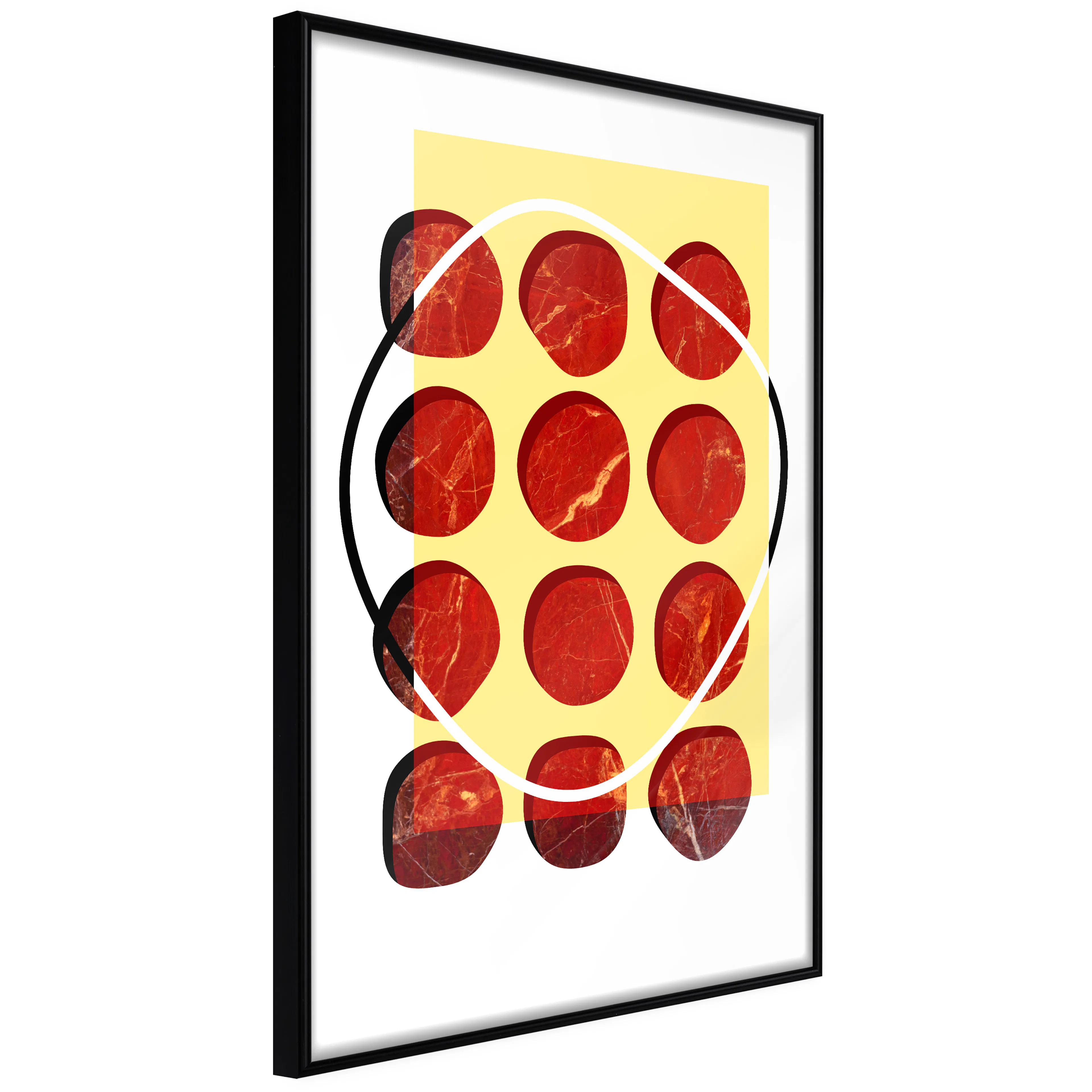 Affisch - Twelve Steaks [Poster] 40x60 Svart ram, 40x60 cm