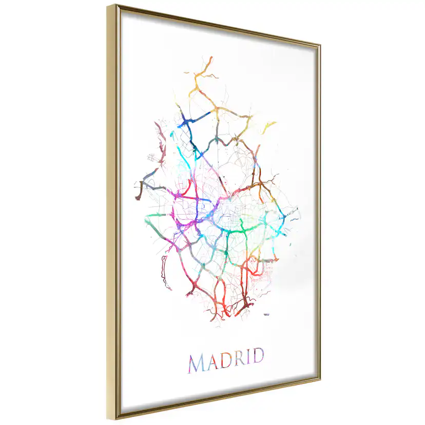 Poster Artgeist Affisch Madrid