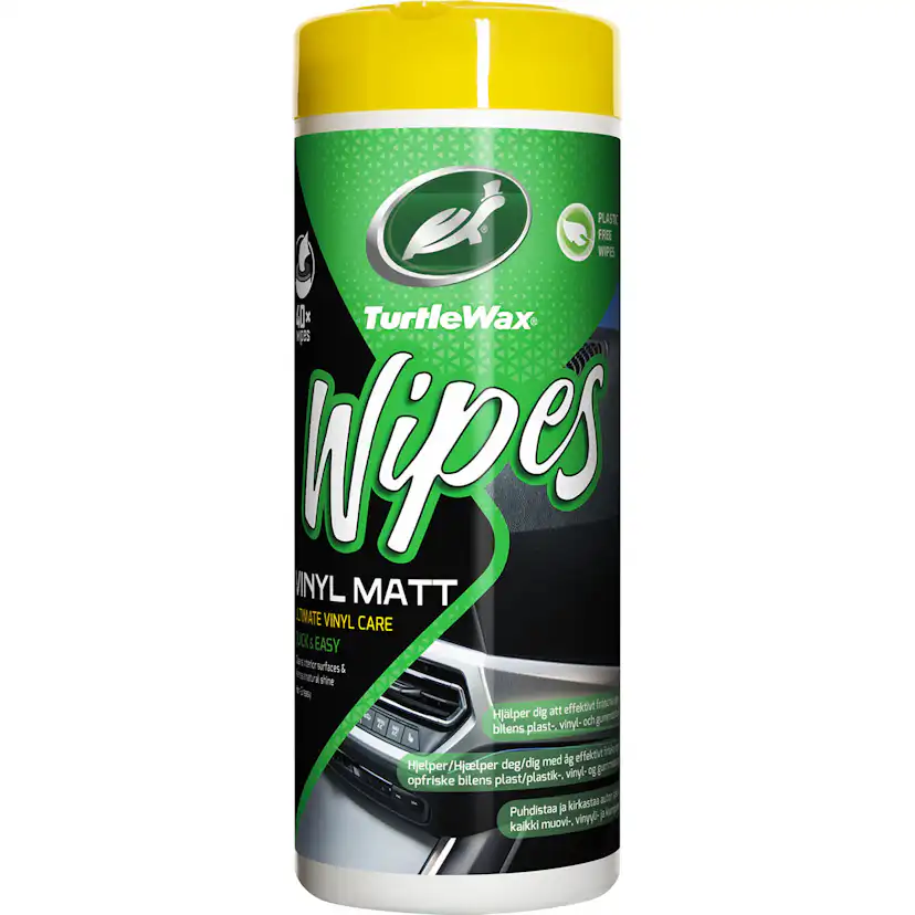 Wipes Turtle Wax Vinyl Matt 40 st