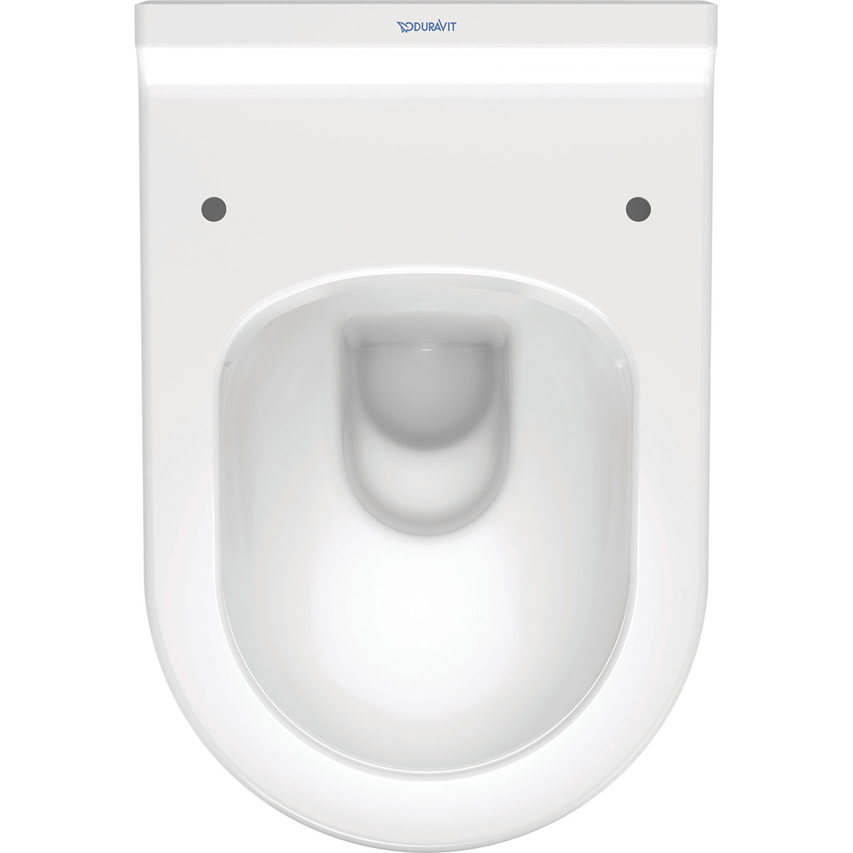 Vägghängd Toalettstol Duravit Starck 3 252709 Rimless utan Toalettsits