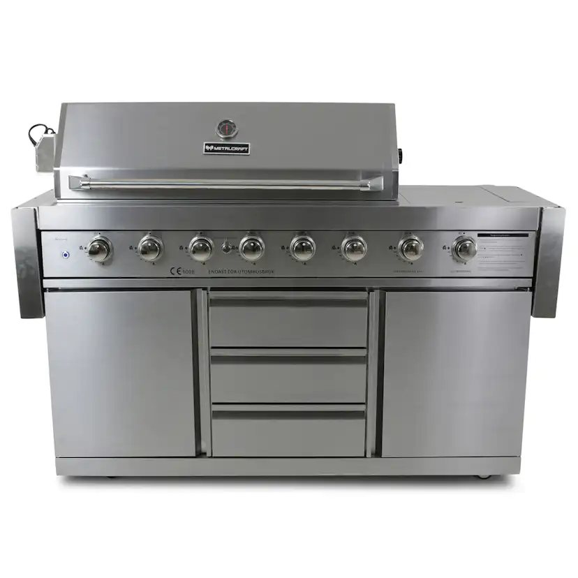 Gasolgrill Metalcraft New Orleans Blackline