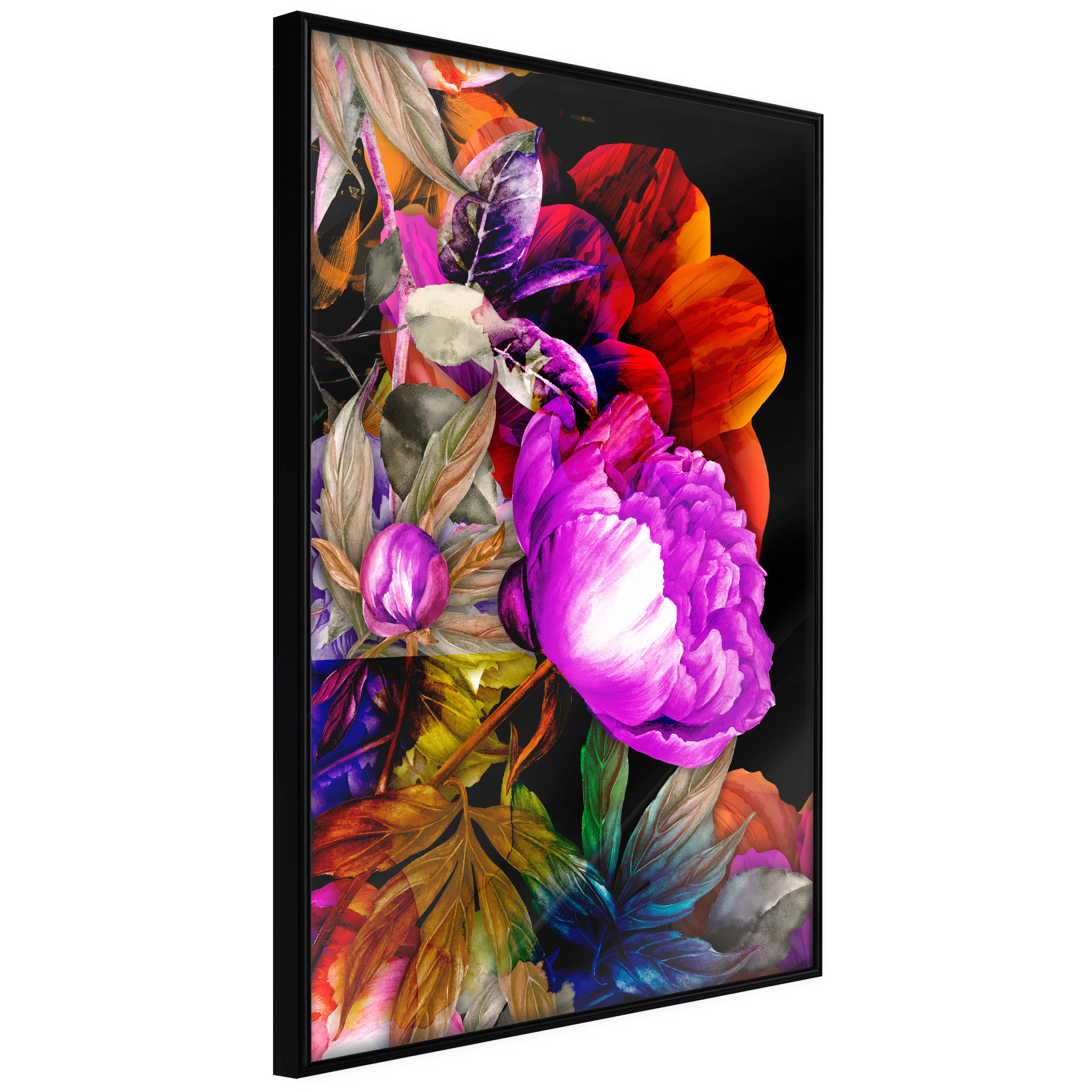 Affisch - Summer Colours [Poster] 40x60 Svart ram, 40x60 cm