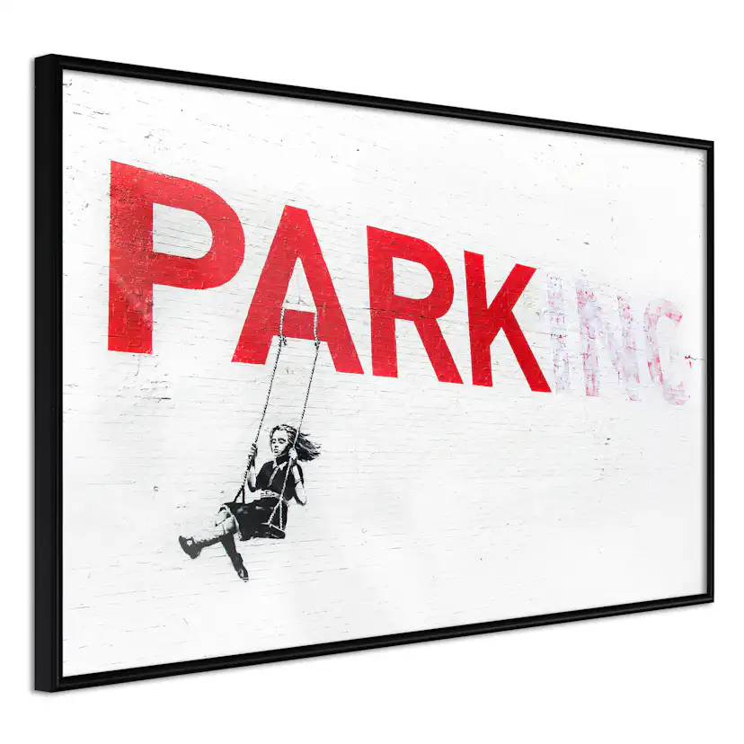 Poster Artgeist Affisch Park-ing