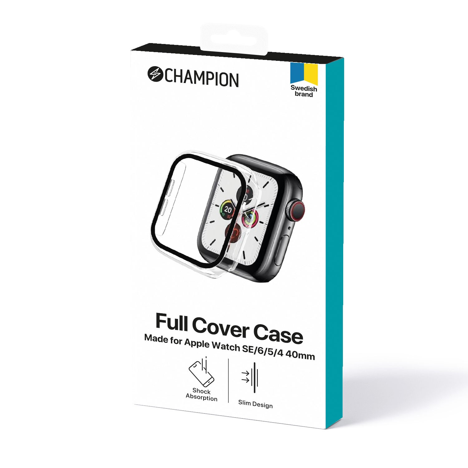 Full cover Case Champion Apple Watch SE/6/5/4 40mm Tr