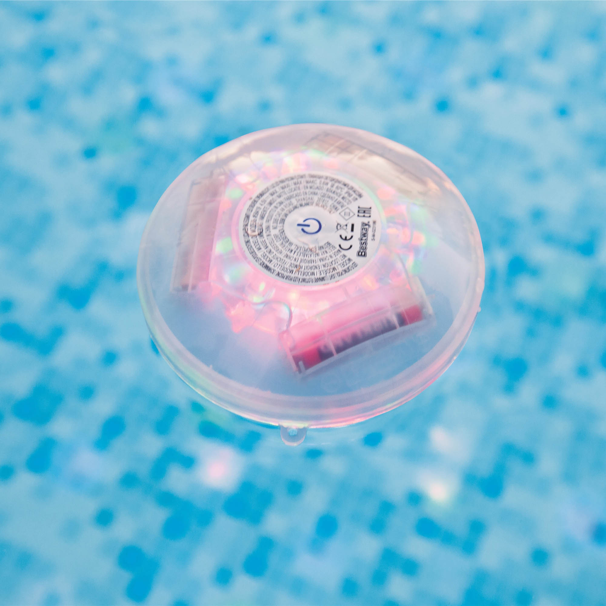 LED-Lampa Bestway Flytande Lampa med Flerfärgsläge till Pool
