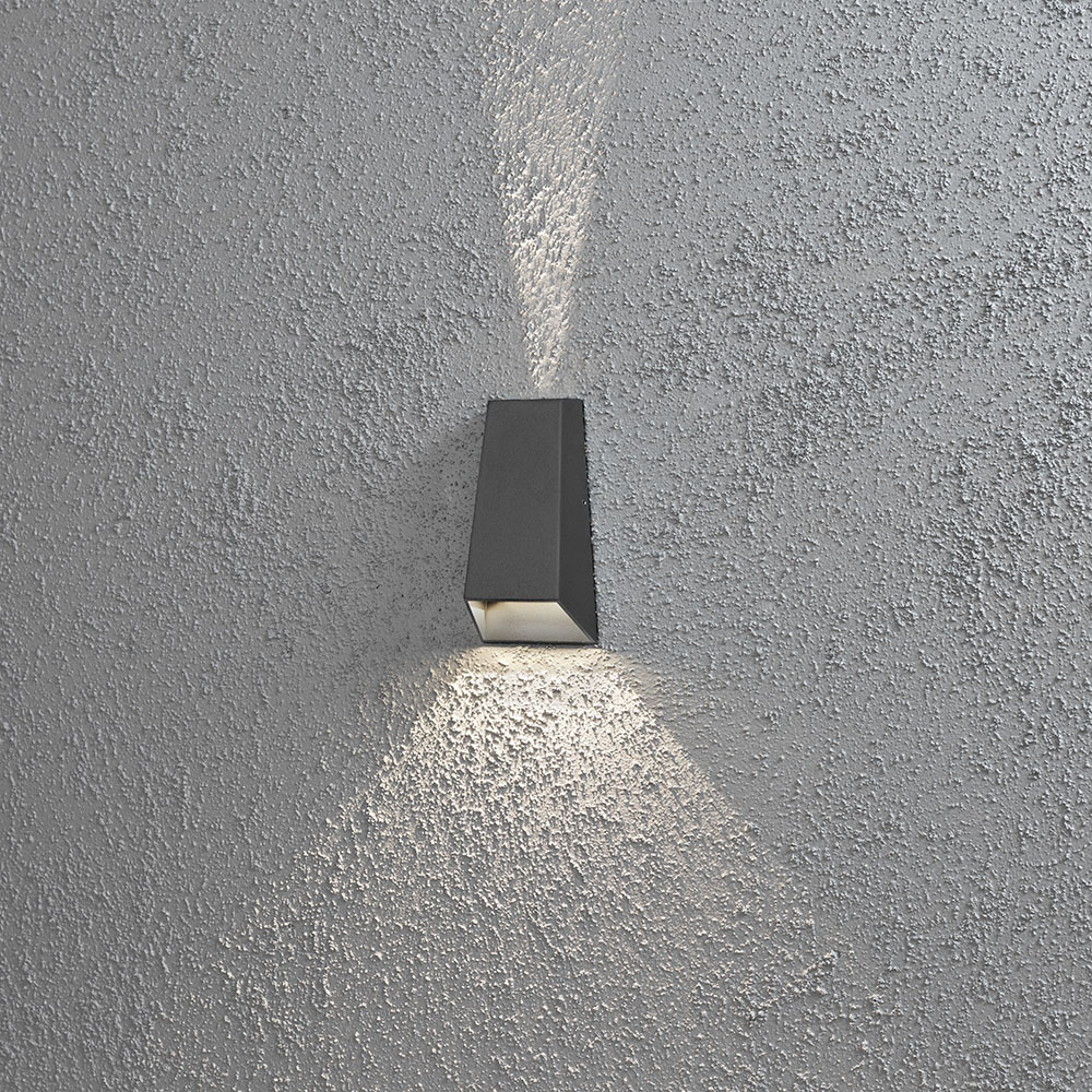 Vägglykta Gnosjö Konstsmide Imola 2x3W High Power LED