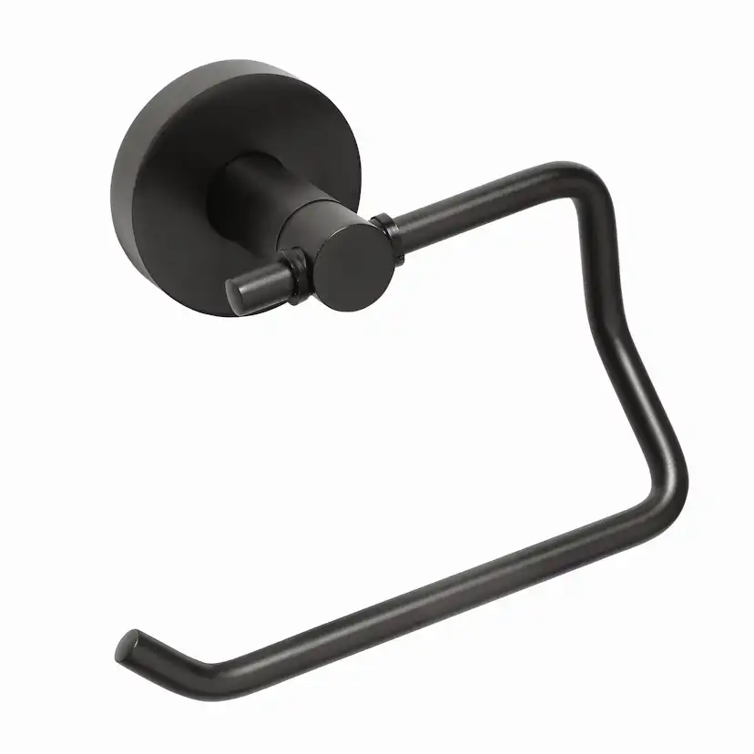Toalettpappershållare Duschbyggarna Black utan Lock