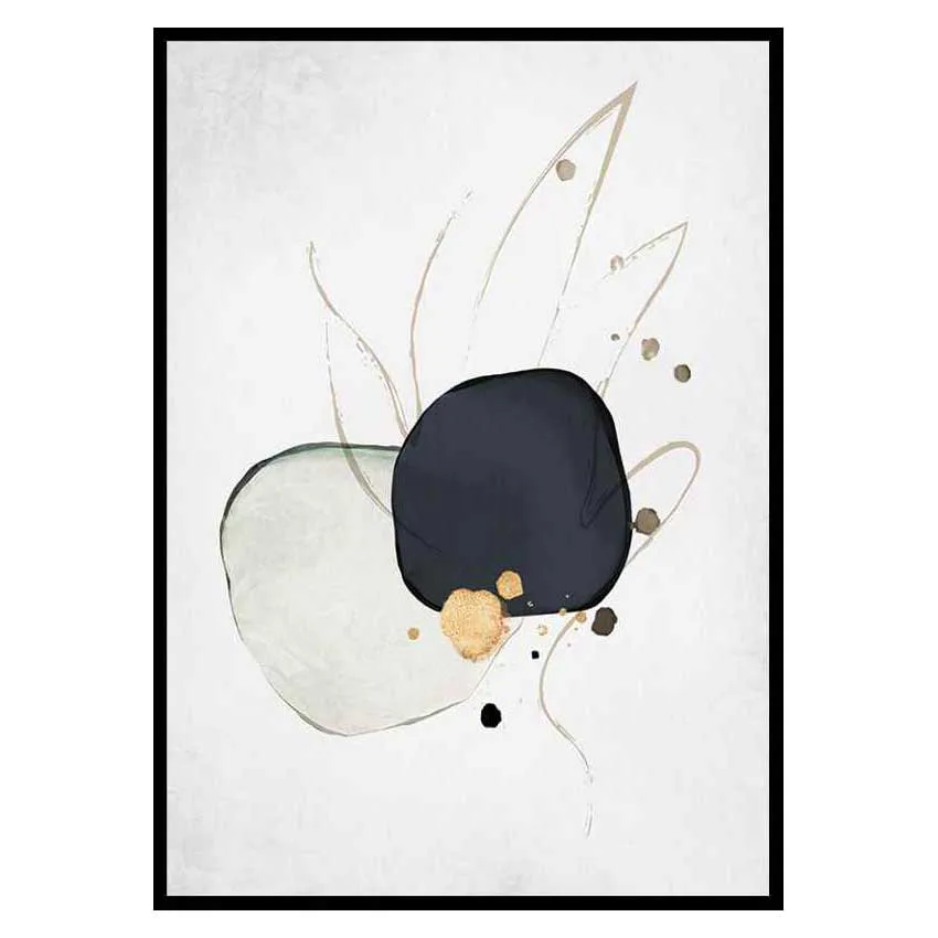 Poster Gallerix Abstract in Layers No1