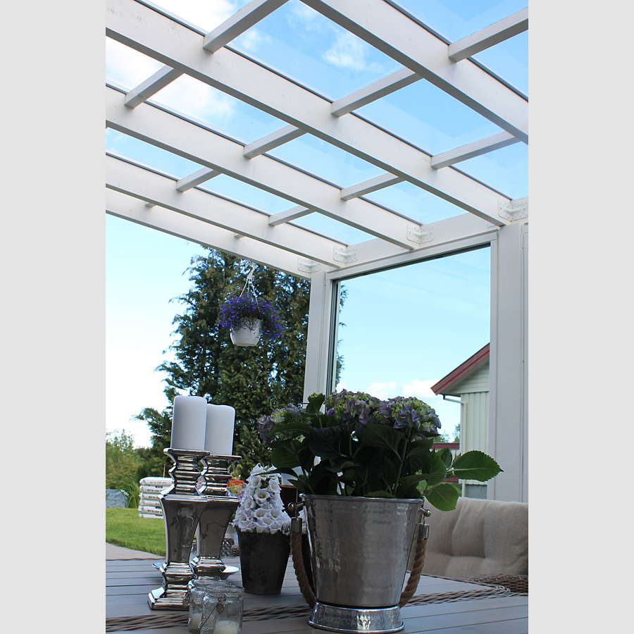 Plastmo SunGlaze komplett tak KLAR LxBxT: 3600x1265x4 mm