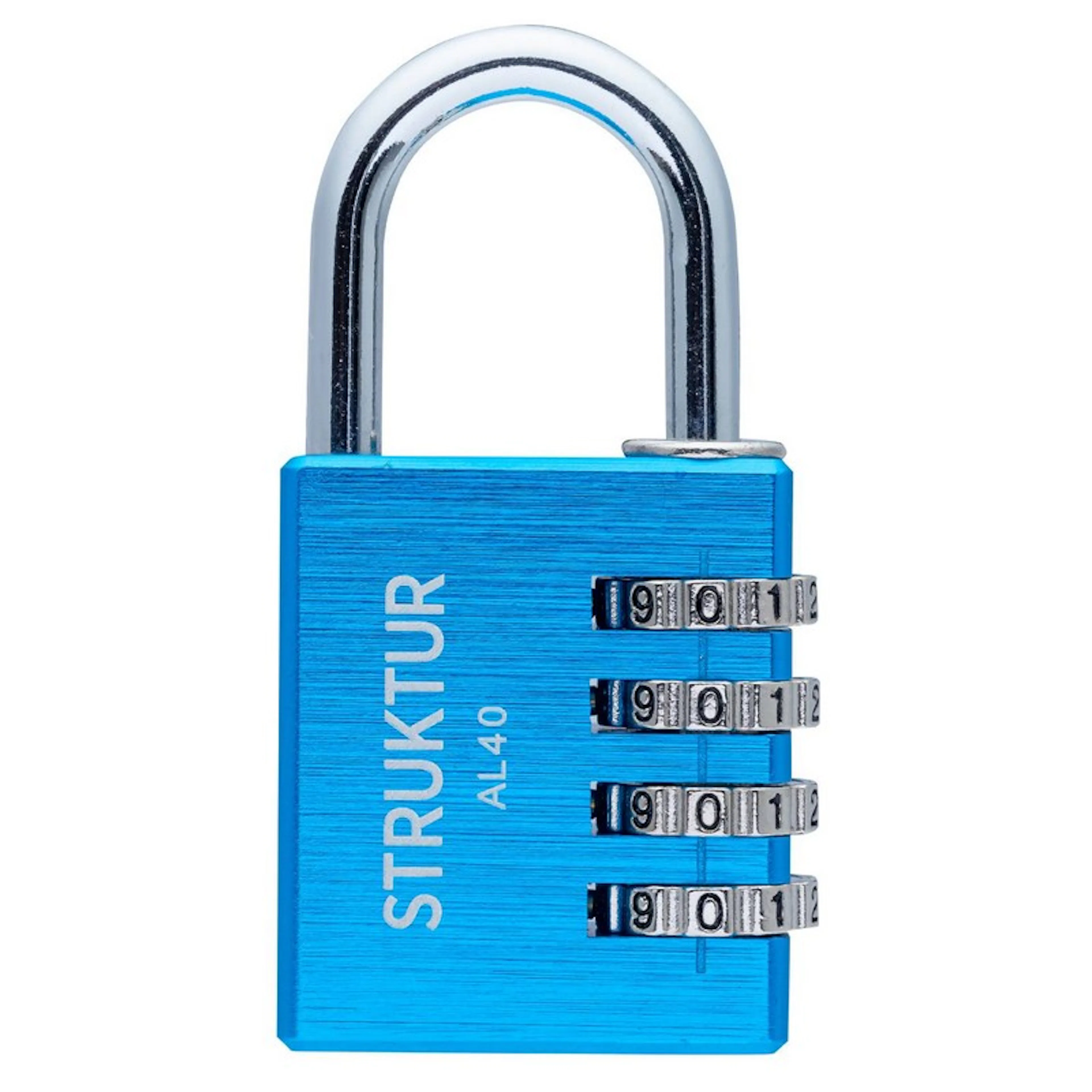 Kombinationshänglås Millers Alu 40