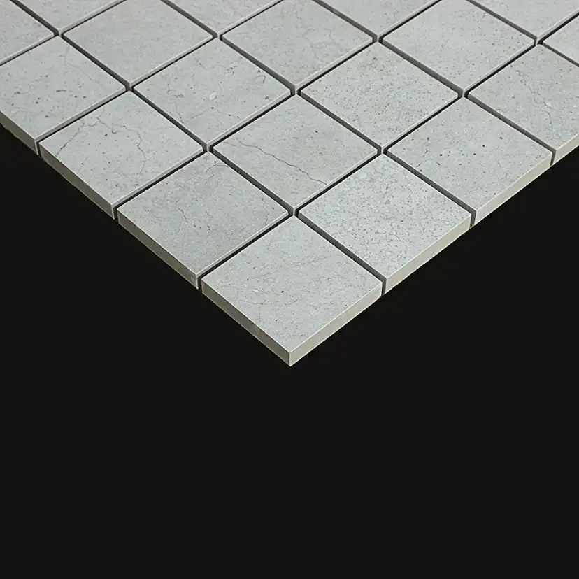 Mosaik Tenfors Carnaby Gris Matt 5x5 cm