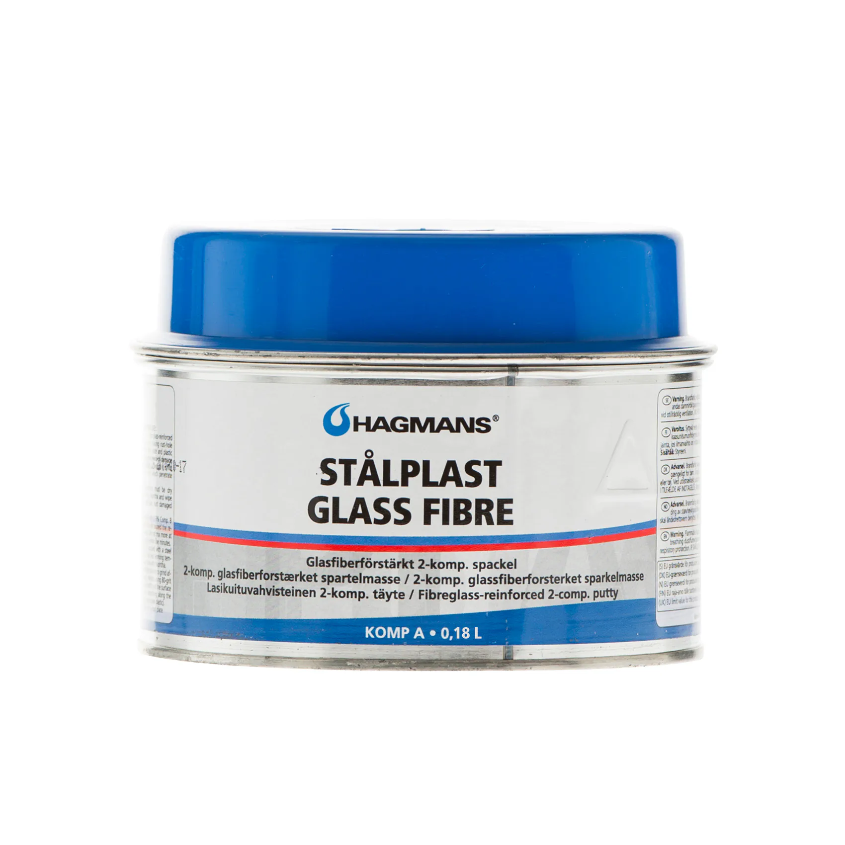 Spackel Hagmans Stålplast Glass Fibre