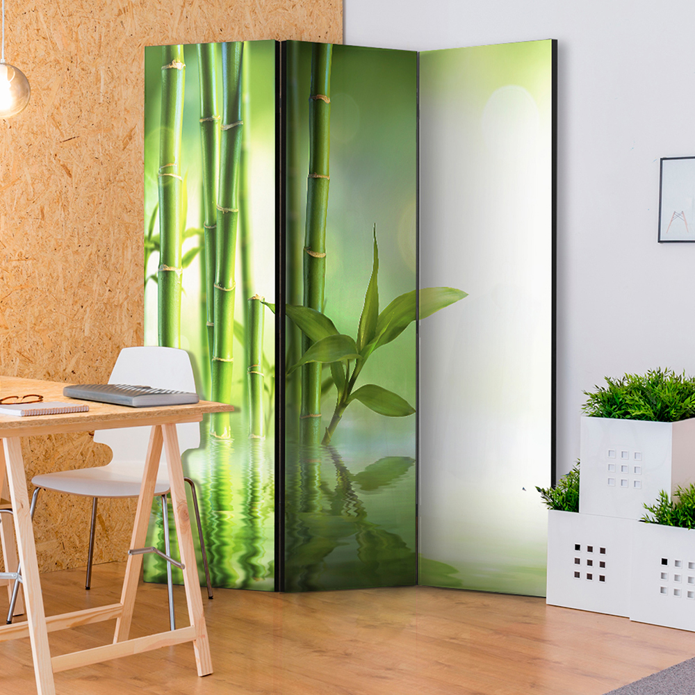 Rumsavdelare Arkiio Green Bamboo 135x172 cm