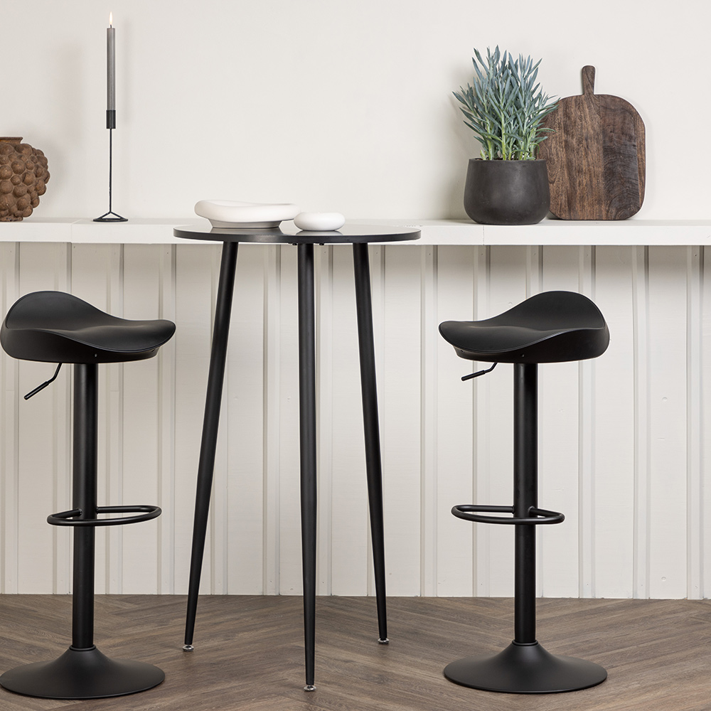 Matgrupp Venture Home Plaza Ø 60 cm med 2 Adesto Stolar