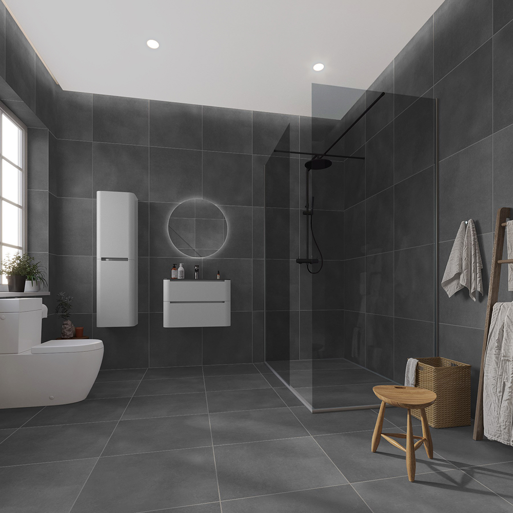 Klinker Tenfors Town Antracite 60x60 cm