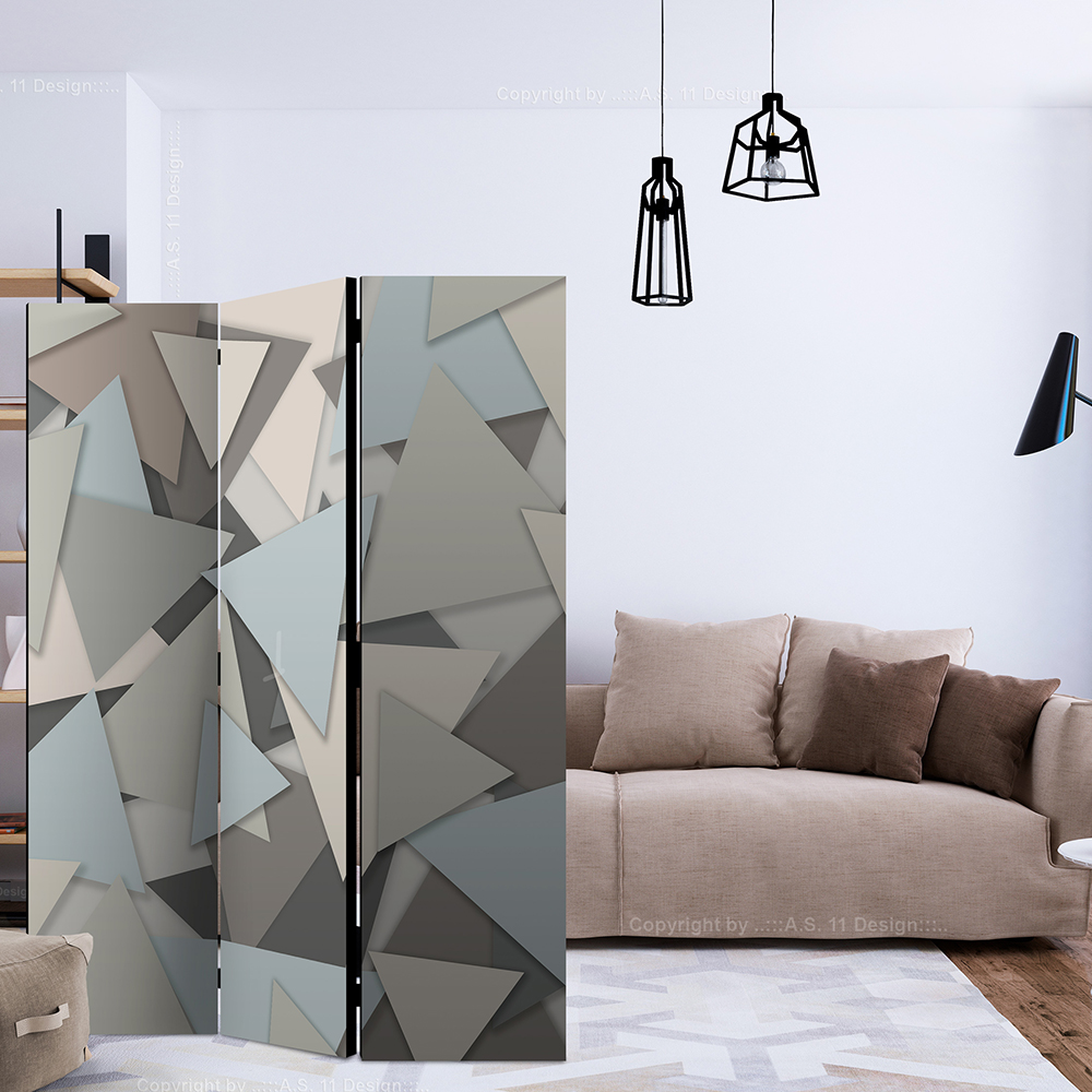 Rumsavdelare Skärmvägg Arkiio Geometric Puzzle 135x172 cm