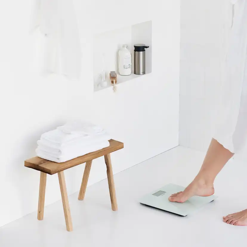 Badrumsvåg Brabantia Batteridriven