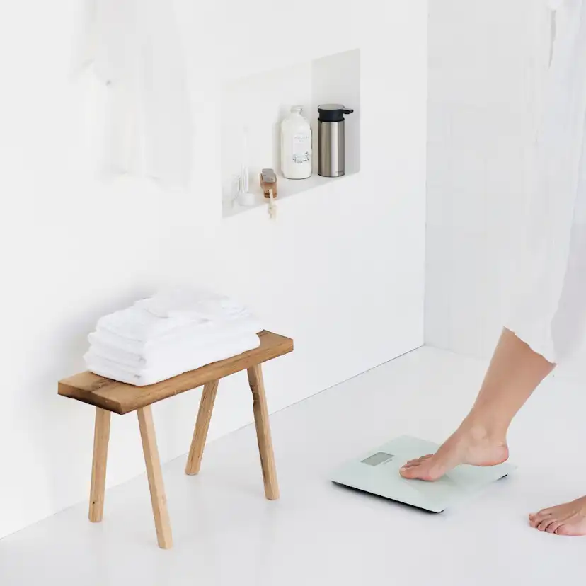 Badrumsvåg Brabantia Batteridriven