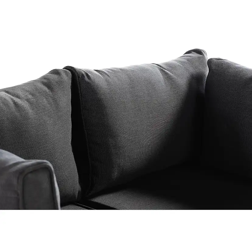 Wisconsin Loungesoffa med Armstöd 2-sits Brun